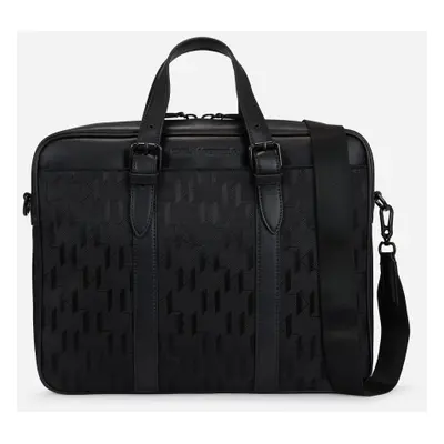 Taška na notebook karl lagerfeld k/etch briefcase black