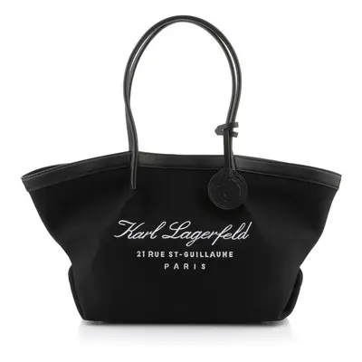 Kabelka karl lagerfeld hotel karl md tote canvas black