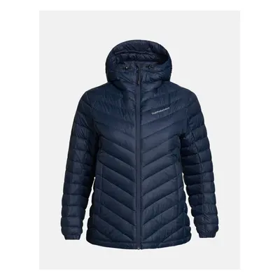 Bunda peak performance w frost down hood jacket blue shadow/blue shadow