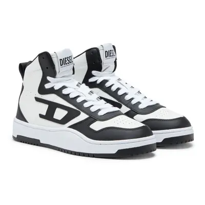 Tenisky diesel ukiyo s-ukiyo v2 mid sneakers black/white