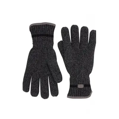 Rukavice camel active knitted gloves graphite gray