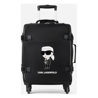 Kufr karl lagerfeld k/ikonik 2.0 trolley mix black