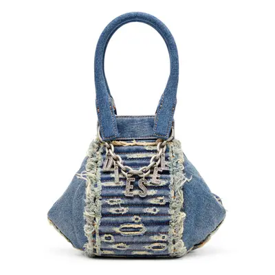 Kabelka diesel d-vina d-vina-xs shoulder bag medium blue washed denim