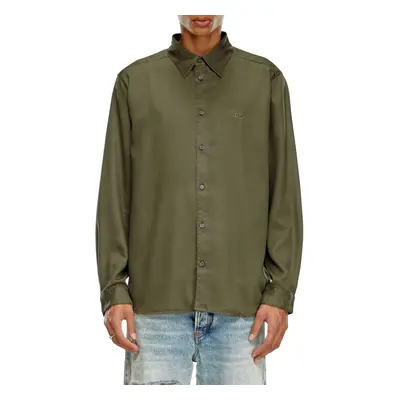 Košile diesel s-simply-c shirt olive night