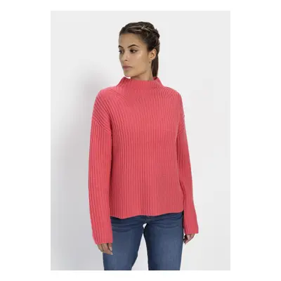 Svetr camel active knitwear brick red