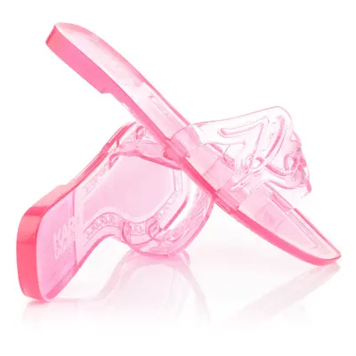 Pantofle karl lagerfeld jelly siganture slide light pink rubber