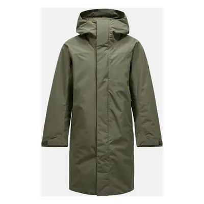 Kabát peak performance m treeline insulated parka pine needle