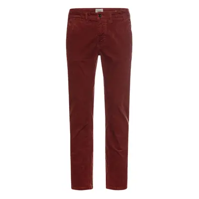 Kalhoty camel active chino pants-slim fit brick red