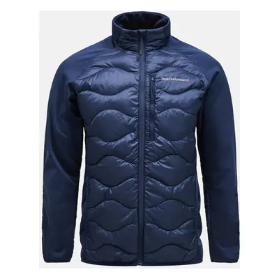 Bunda peak performance m helium down hybrid jacket blue shadow