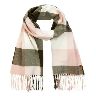 Šála camel active scarf sepia rose check