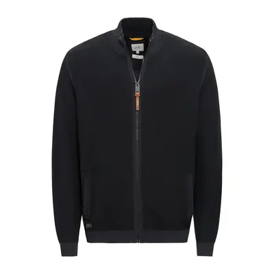 Svetr camel active knitted jacket asphalt