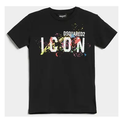 Tričko dsquared2 cool fit-icon t-shirt black