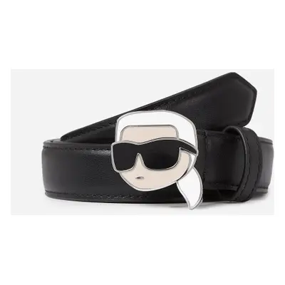 Opasek karl lagerfeld k/ikonik 2.0 md belt h2.5 black