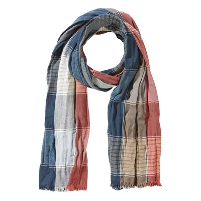 Šála camel active scarf night blue check