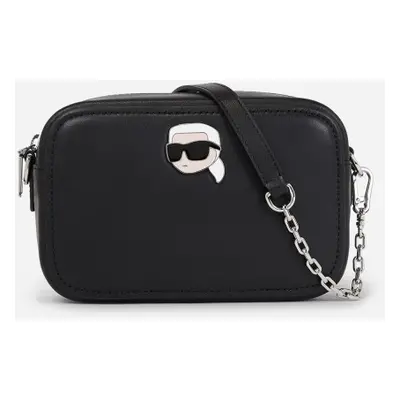 Kabelka karl lagerfeld k/ikonik 2.0 leather cmb pin black