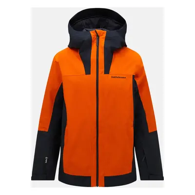 Bunda peak performance m rider tech insulated jacket gold flame