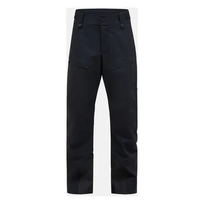 Kalhoty peak performance m maroon pants black