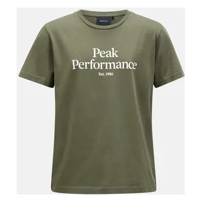 Tričko peak performance jr original tee pine needle