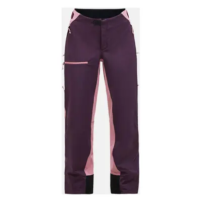 Kalhoty peak performance w ascent softshell pants mystic purple