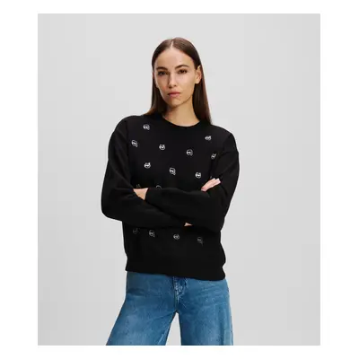 Mikina karl lagerfeld ikonik 2.0 rs sweatshirt black