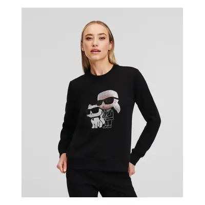 Mikina karl lagerfeld ikonik 2.0 rs sweatshirt black