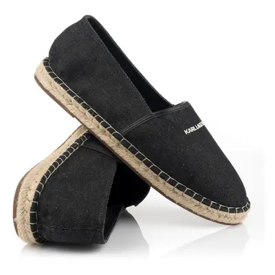 Espadrilky karl lagerfeld kamino injekt lo slip on denim w/black