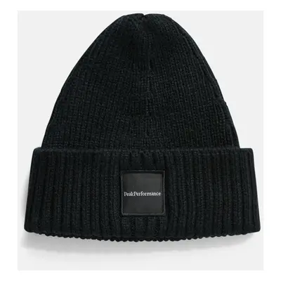 Čepice peak performance cornice hat black