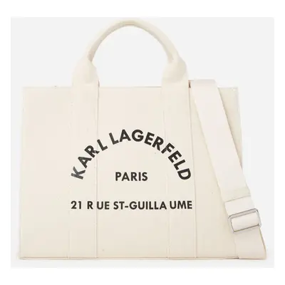 Kabelka karl lagerfeld rsg square medium tote natural