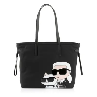 Kabelka karl lagerfeld k/ikonik 2.0 nylon tote xl kc black