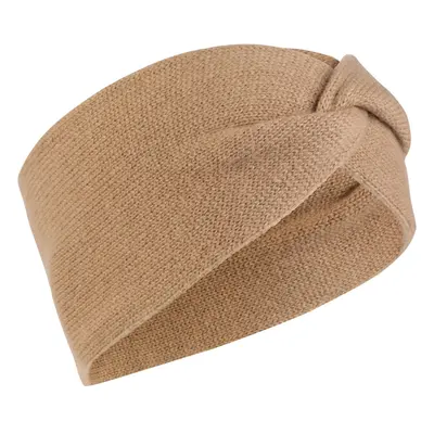 Čelenka camel active cashmere headband caramel - soft blue