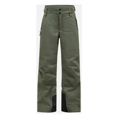 Kalhoty peak performance jr maroon pants pine needle