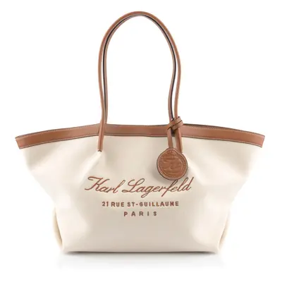 Kabelka karl lagerfeld hotel karl md tote canvas natural