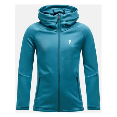 Mikina peak performance jr rider zip hood hydro fresh