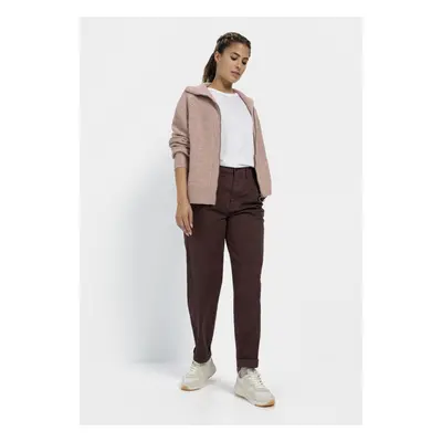 Kalhoty camel active trouser plum fantasy