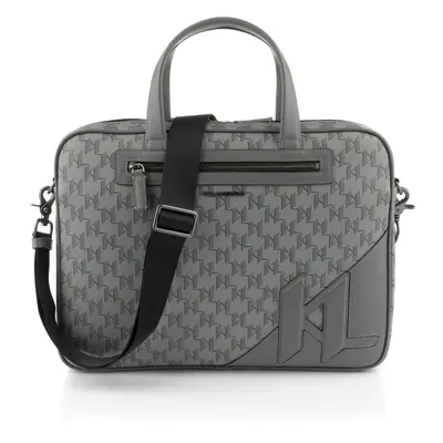 Taška na notebook karl lagerfeld k/monogram special briefcase grey