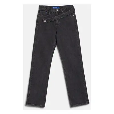 Džíny karl lagerfeld jeans klj hr straight wb denim stone black