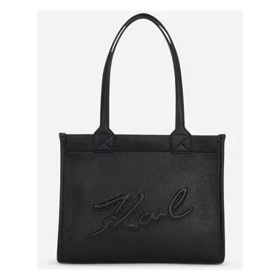 Kabelka karl lagerfeld k/skuare md tote grainy black