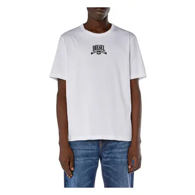 Tričko diesel t-adjust-k10 t-shirt bright white