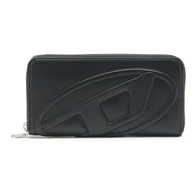 Peněženka diesel d-vina continental zip l wallet black2