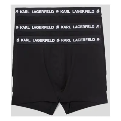 Spodní prádlo karl lagerfeld logo trunk set black