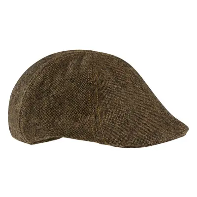 Čepice camel active flat cap sepia brown