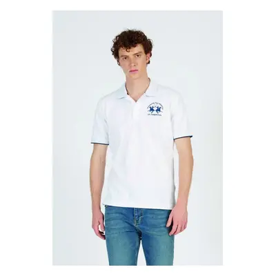 Polokošile la martina man polo s/s piquet piquet str optic white