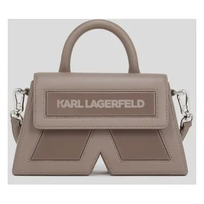 Kabelka karl lagerfeld ikon/k cb leather ash grey