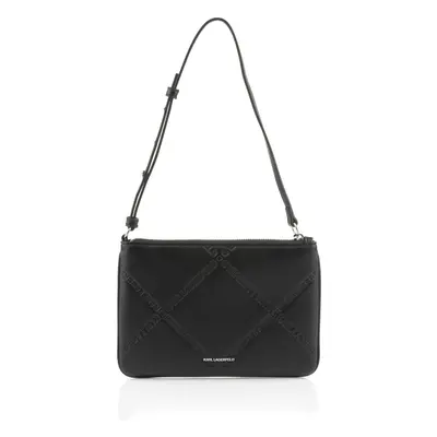 Taška karl lagerfeld k/skuare pouch embossed black