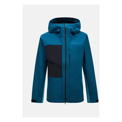 Bunda peak performance ascent softshell jacket infinity teel