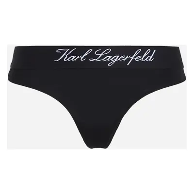 Spodní prádlo karl lagerfeld hotel karl thong black