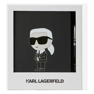 Sešit karl lagerfeld k/ikonik 2.0 nb and pen set black