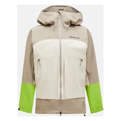 Bunda peak performance m vislight gore-tex c-knit jacket avid beige