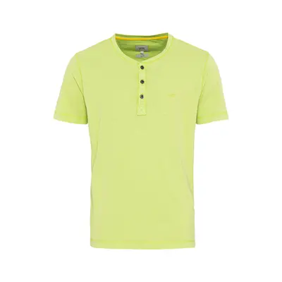 Tričko camel active henley shortsleeve lime green