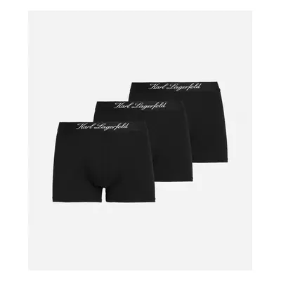 Spodní prádlo karl lagerfeld hotel karl trunk set 3-pack black